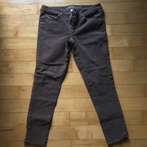 American Eagle sateen jeggings